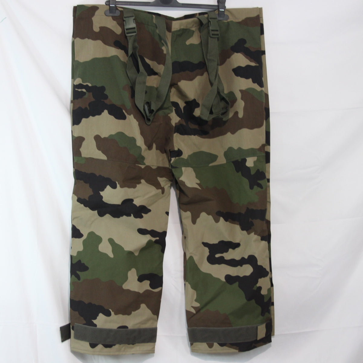 XXL Waterproof Breathable Genuine Surplus French Army CCE Camo OverTrousers(3855