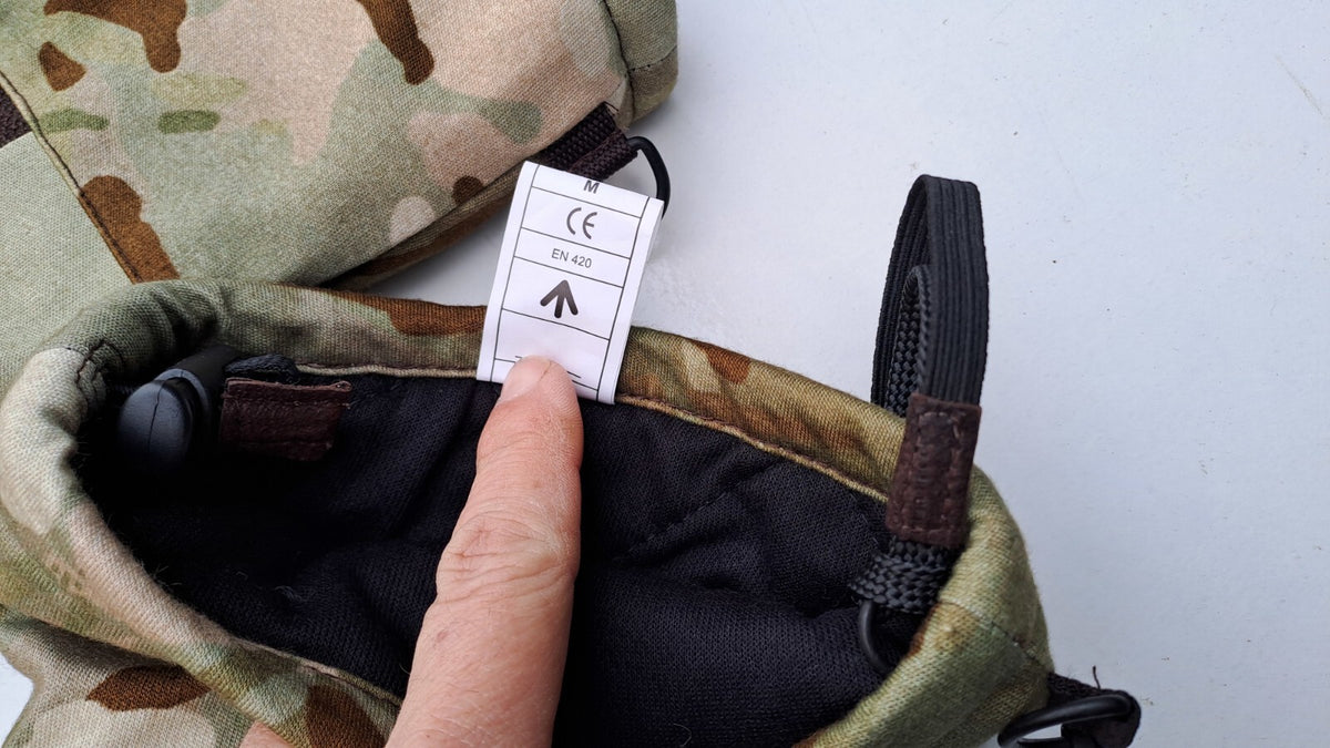 Genuine Surplus British Army MTP Gore-tex Lined Blizzard ECW Arctic Mittens 2792