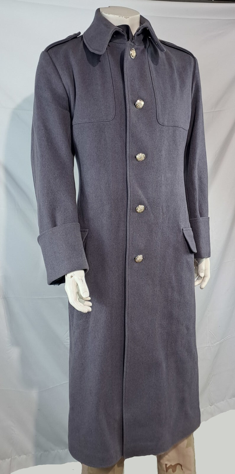 Genuine Surplus Army Coldstream Guards Wool Greatcoat 34" Chest (2545)