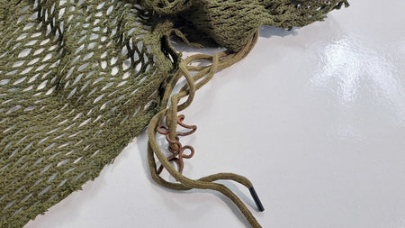 NEW Genuine Surplus French Vintage Helmet Scrim Net Cover Camo Olive Green (3098