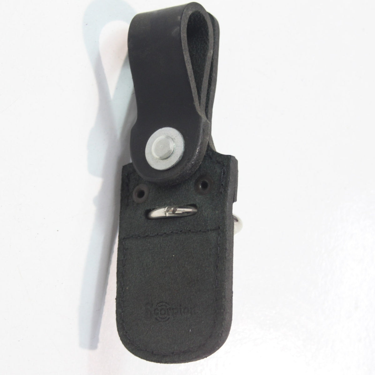Scorpion Leather Torch Holder Belt Loop Black (4057)
