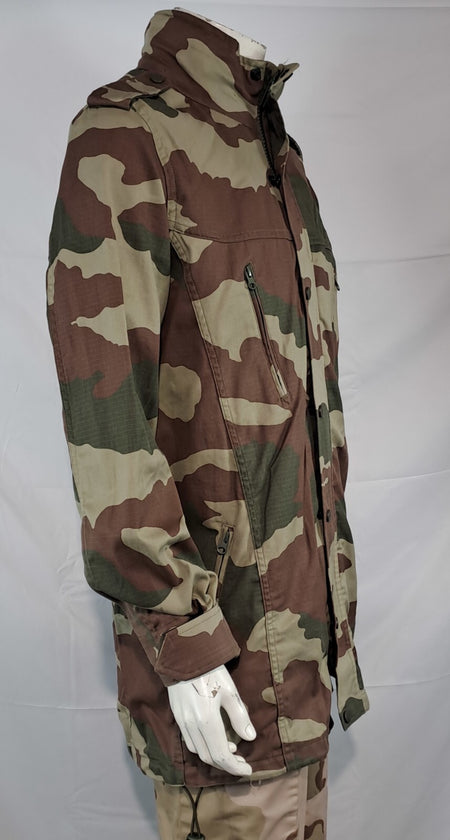 Genuine Surplus Turkish Army Parka Un-Lined Camouflage Coat jacket (2546)