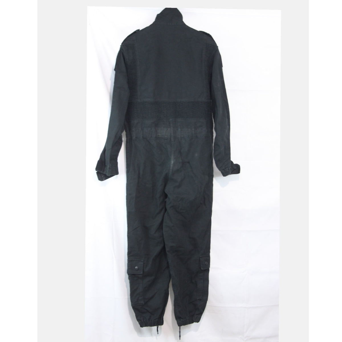 French Army AFV Tanksuit Black Coverall heavyweight Genuine Surplus 38-40"(4174)