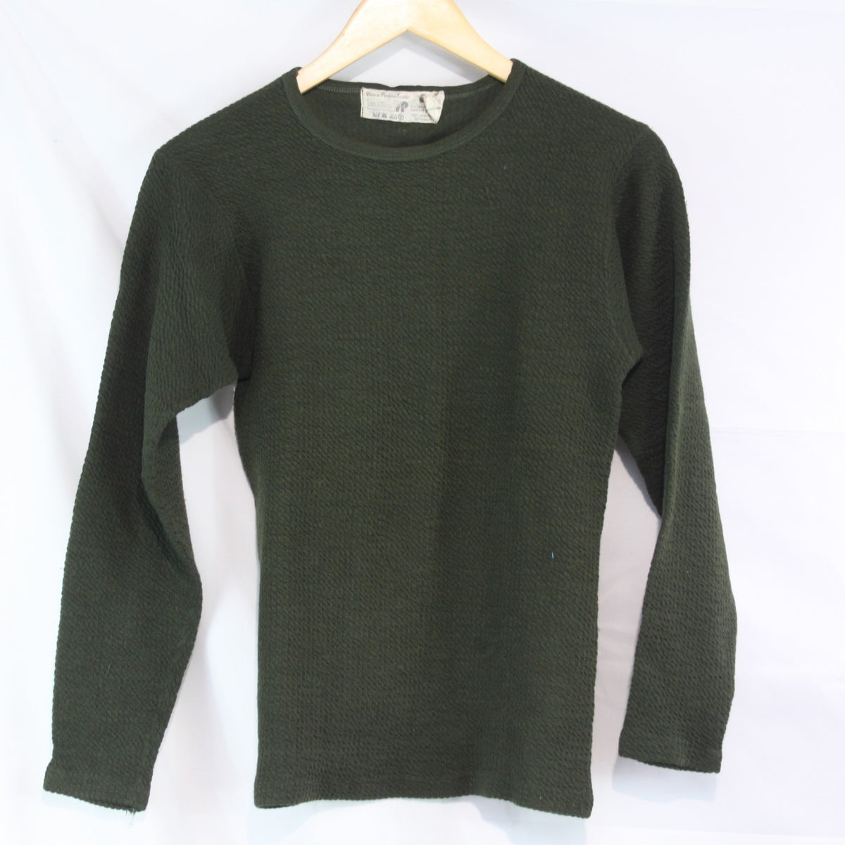 1979 Vintage Thermal Top Genuine Surplus French Military Aramid Long Sleeve 3815