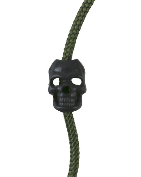 Pack10 Skull Cord Locks Stoppers Toggle Tactical Military Airsoft EMO Punk