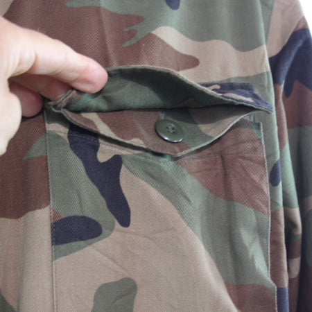 Croatian Army M65 Woodland Camo Jacket Genuine Surplus (4314)