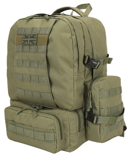 Kombat Expedition Pack MOLLE Assault Pack Rucksack Military Style Backpack