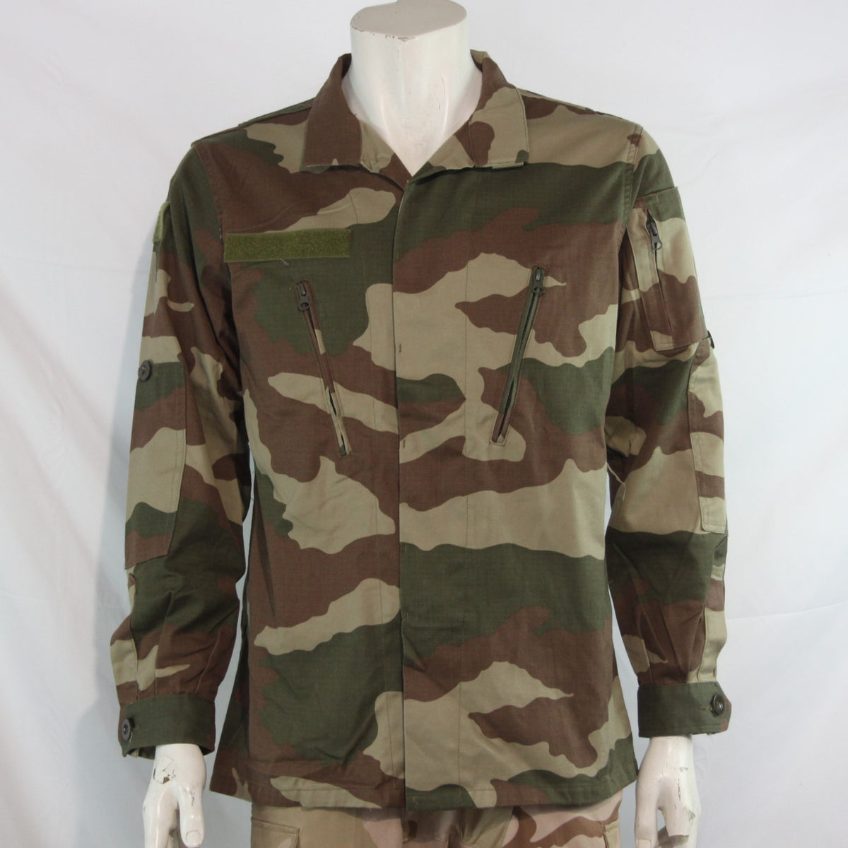 Turkish Army Shirt Beige Brown Camouflage Genuine Surplus (4319)