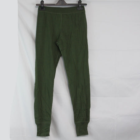 Genuine Surplus Spanish Army Lightweight Thermal Long Johns Olive 32-34" (3838)
