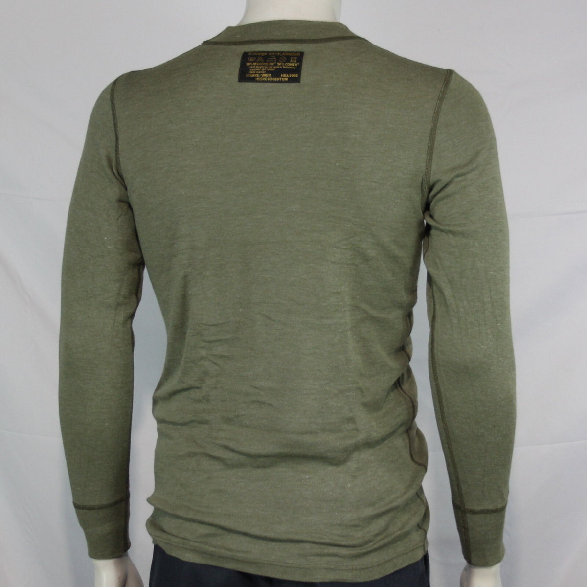 Genuine Surplus Austrian Army AFV Base Layer Vest Round Neck FR (3281)