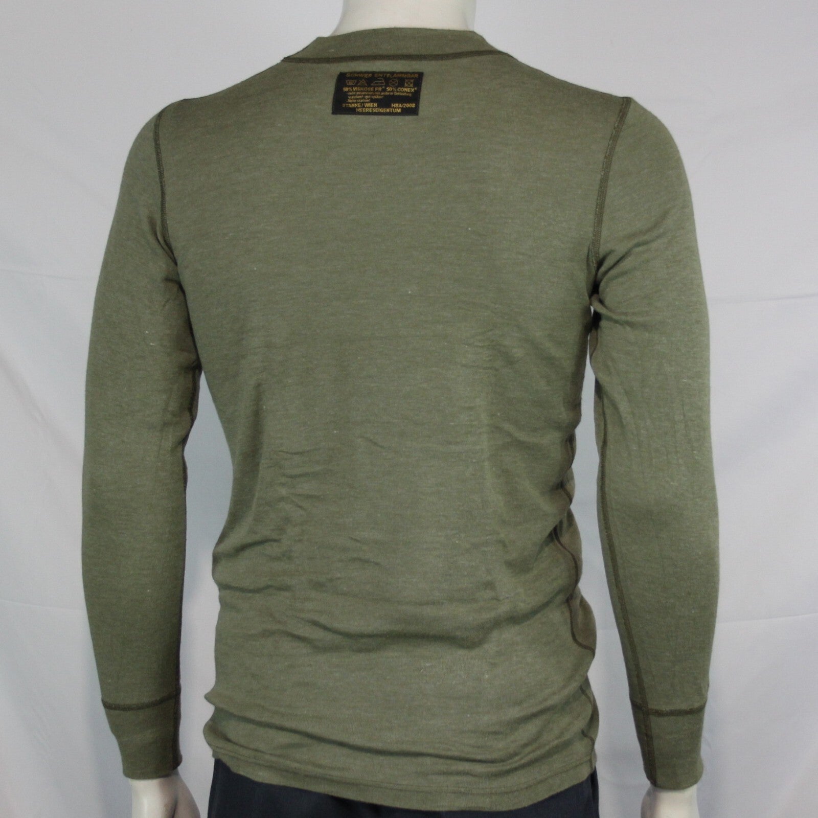 Genuine Surplus Austrian Army AFV Base Layer Vest Round Neck FR (3281)