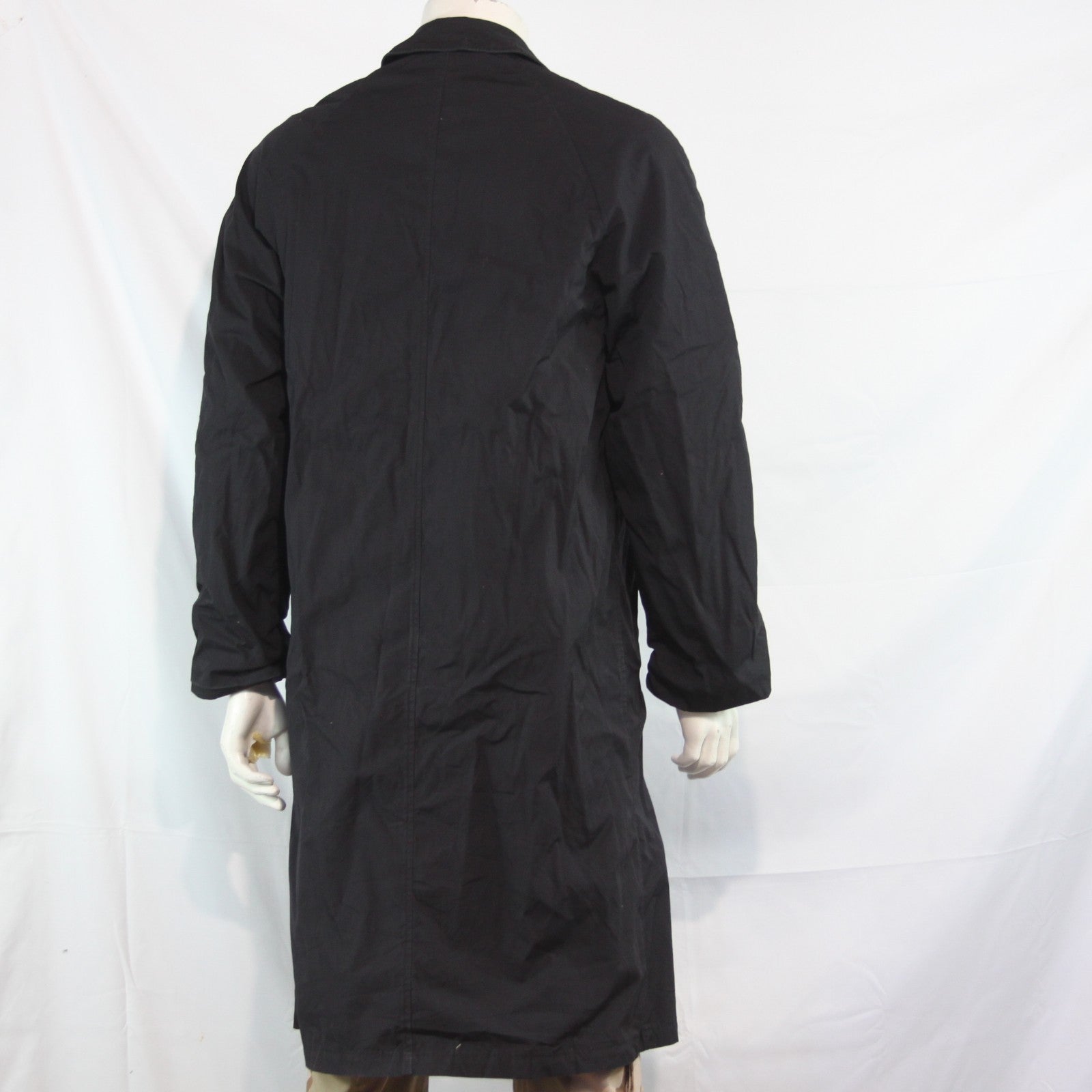 British Royal Navy Raincoat Overcoat Navy BLue Genuine Surplus 36-38" (4304)