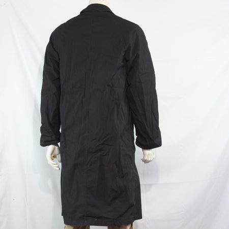British Royal Navy Raincoat Overcoat Navy BLue Genuine Surplus 36-38" (4304)
