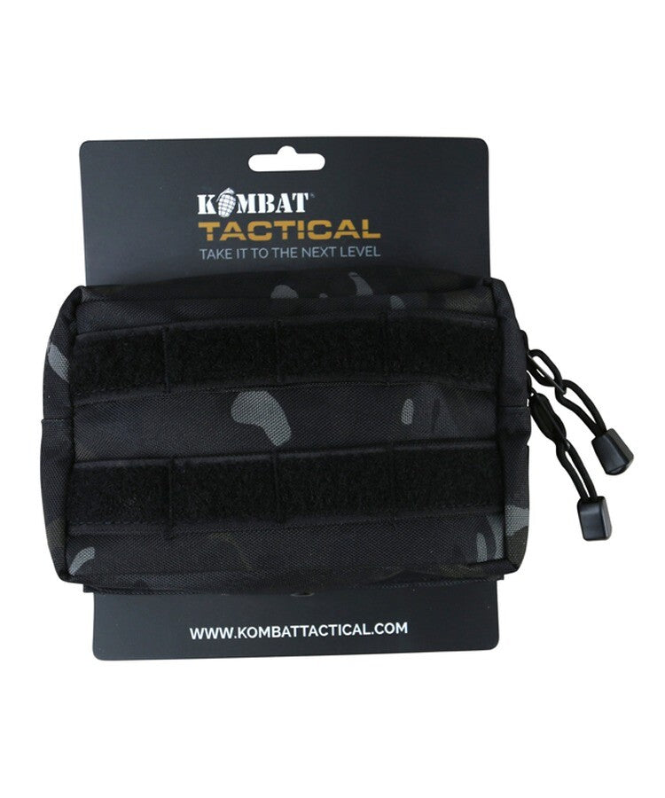 Kombat Small MOLLE Utility Pouch Zipped Modular Olive BTP Black Coyote