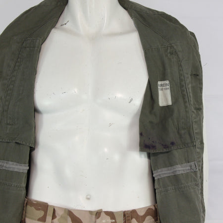 Genuine Surplus French Jacket Coverted to Gilet Sleeveless Canvas 34 chest (3333