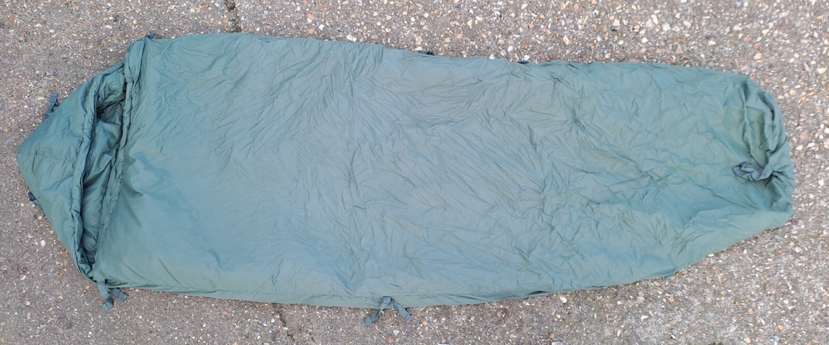 Genuine Surplus Spanish Military Sleeping Bag Lightweight 2 Season (2556)