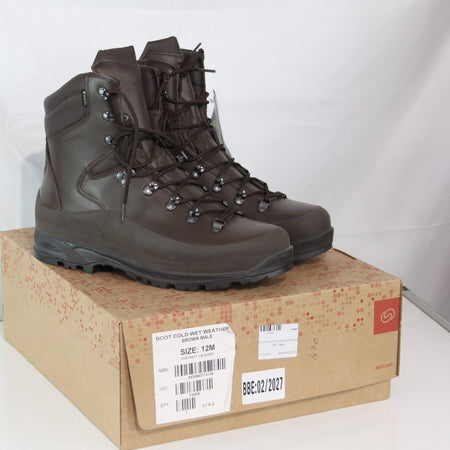 Genuine Surplus Iturri High Liability Cold Wet Weather Boot Mens Brown 12M (3553
