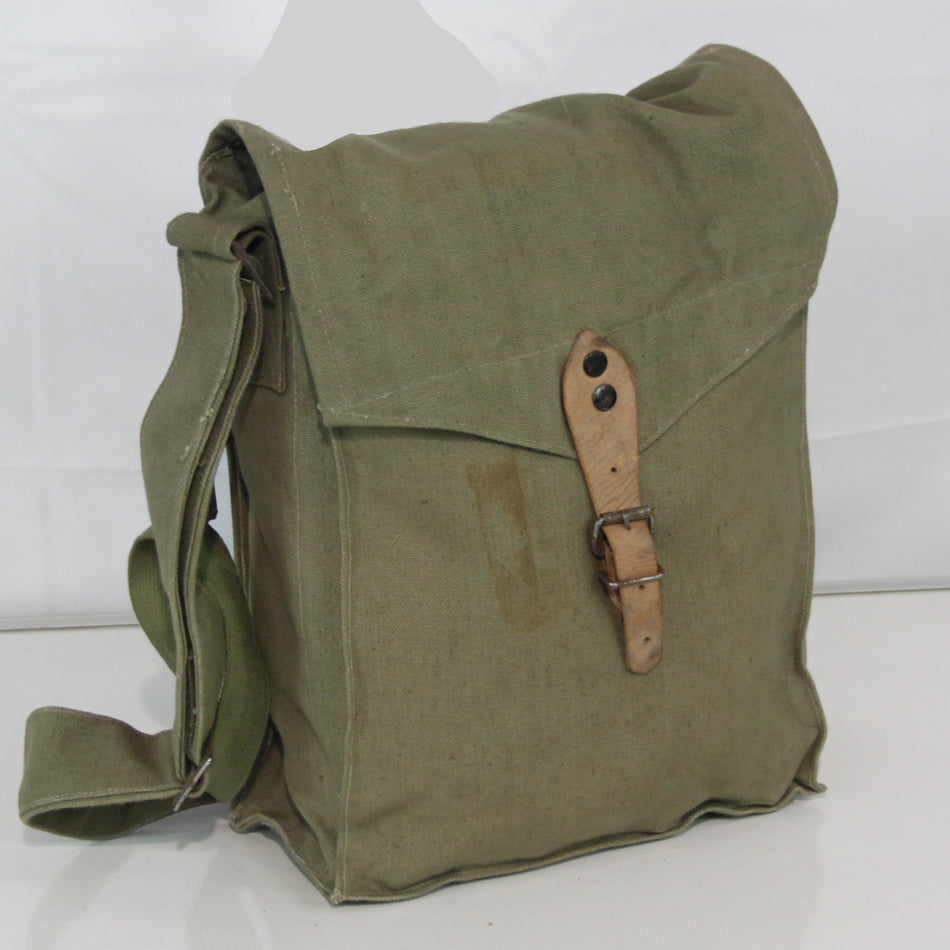 Genuine Surplus Vintage USSR Army Military Side Bag Cold War Russia Canvas  3437