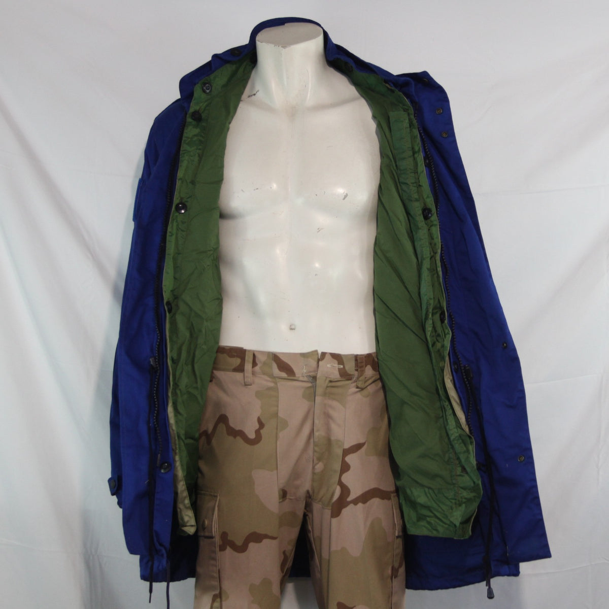 Dutch Army Waterproof Lined Jacket Motor Mechanic Genuine Surplus 44-46"  (4302)