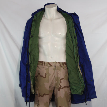 Dutch Army Waterproof Lined Jacket Motor Mechanic Genuine Surplus 44-46"  (4302)