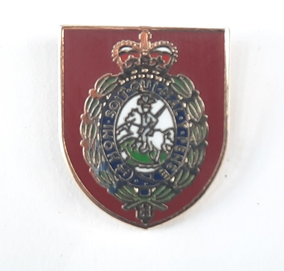 Enamel Northumberland Fusiliers Badge Lapel Pin Small Metal British Army  18 x 1
