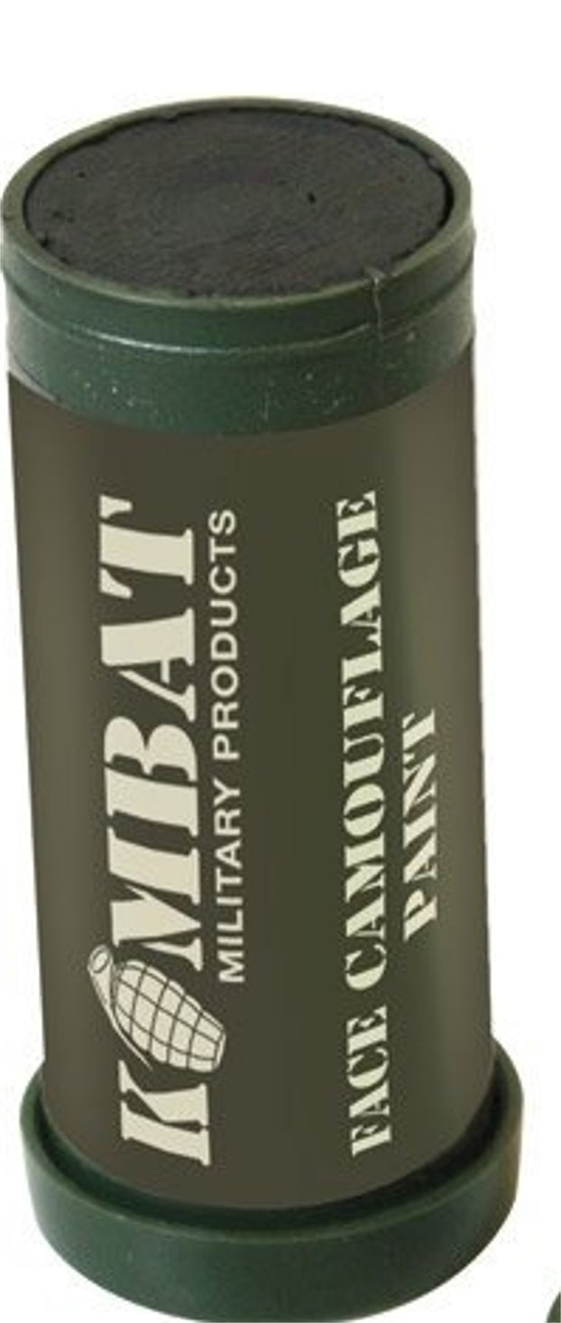 Kombat Army Face Paint Green / Brown Play Fancy Dress Cadets Camo Cream