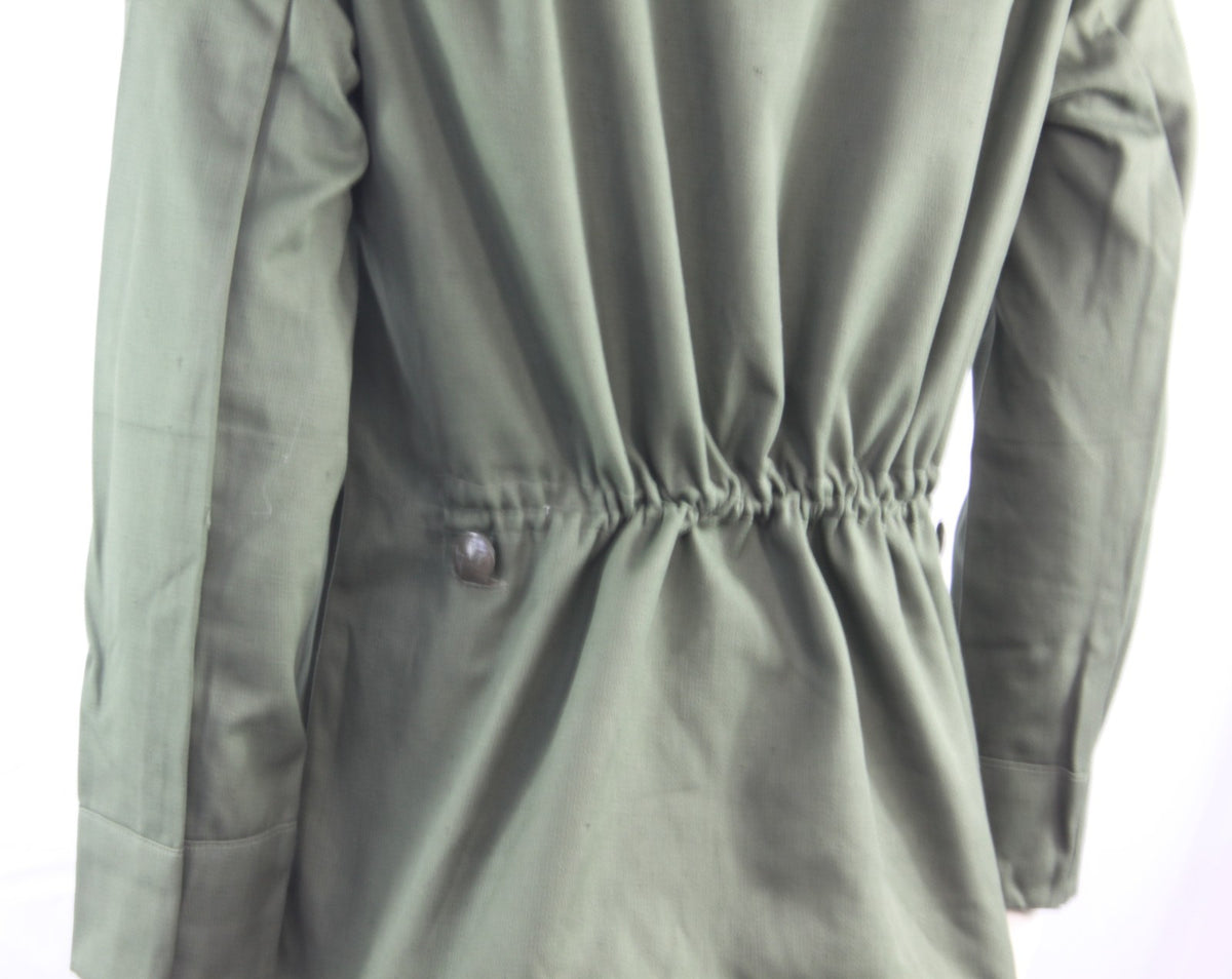 Genuine Surplus Bulgarian 3 Button Shirt olive Green Contrast Epaulettes (4273)
