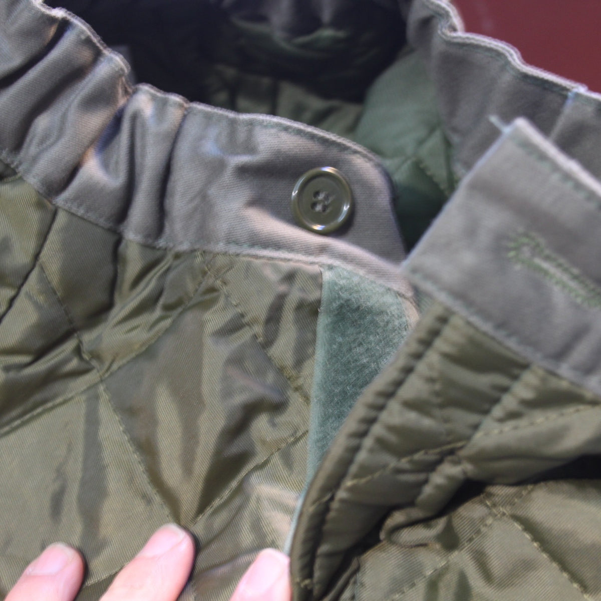 Genuine Surplus Dutch Army Quilted Over-Trouser Liners Thermal Padded (3771)