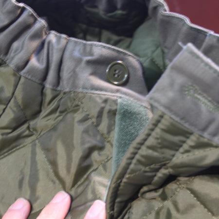 Genuine Surplus Dutch Army Quilted Over-Trouser Liners Thermal Padded (3771)