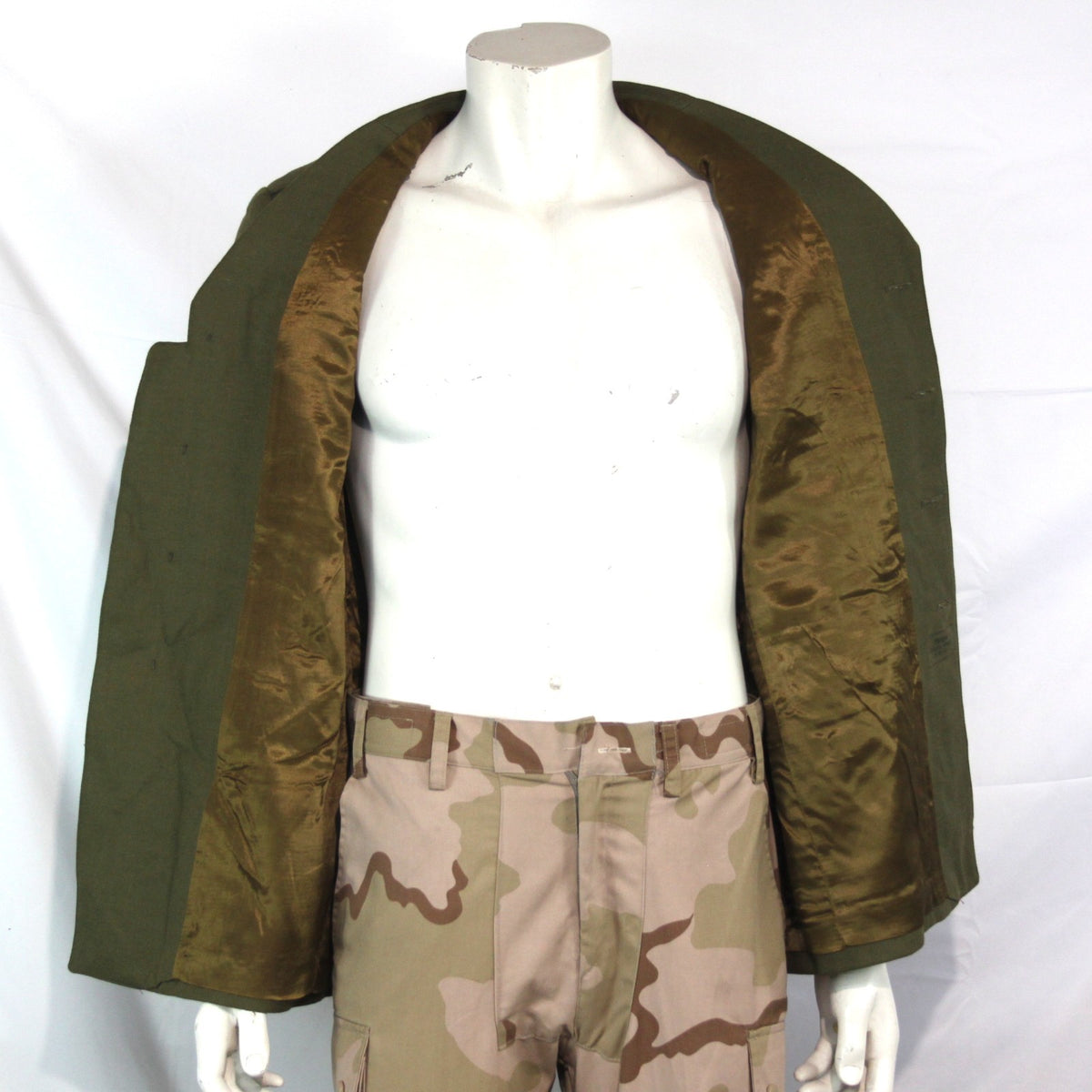 Genuine Surplus Spanish Army Formal Dress Jacket Green 38" Chest (3488)