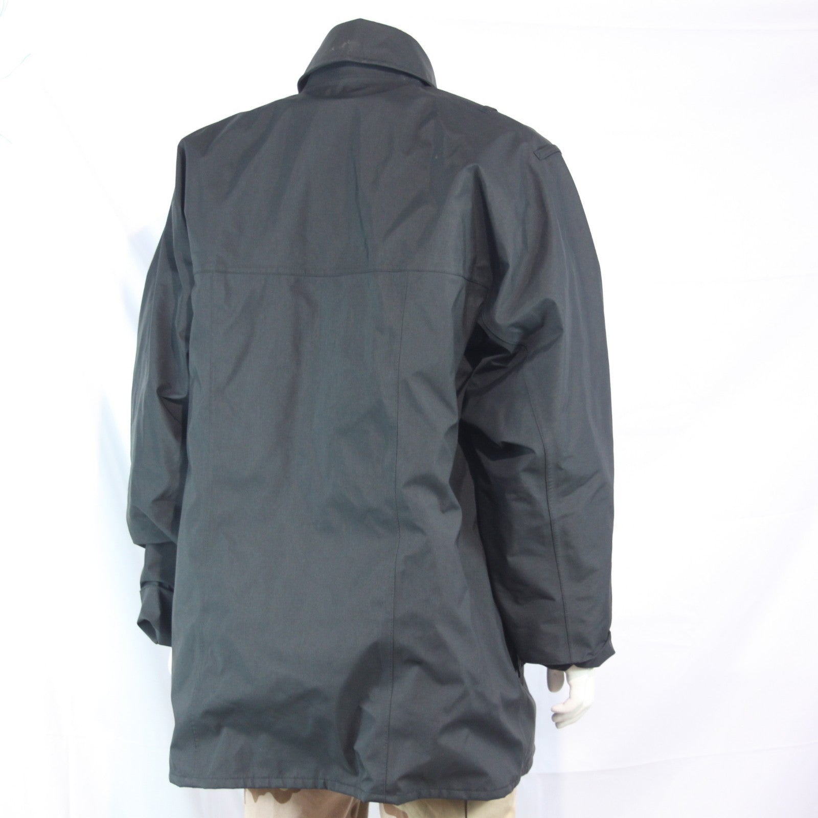 Mens Waterproof Breathable Raincoat Lined Jacket British Medium (3993)