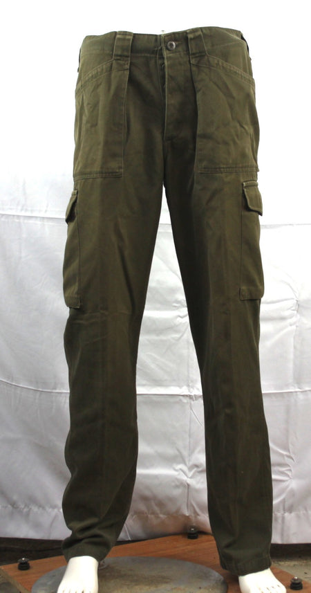 Army Surplus Austrian Olive Polycotton Trousers Lightweight Utility Combat 3655