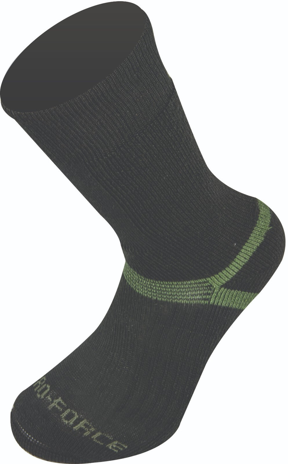 Highlander Taskforce Military Style Work Socks 40% Wool Cushioned Black Olive 83