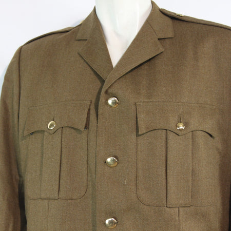 Genuine Surplus British Army Dress Uniform Jacket Tan 46" Chest XXL  (3588)