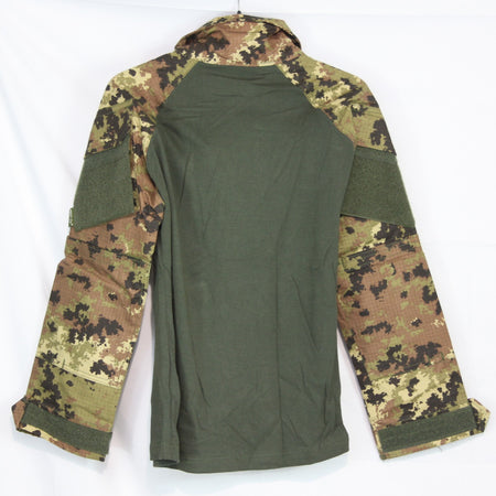 PETZ Co Italian Army Style UBAC Shirt Top Long Sleeve Vege Camo Digital (3315)