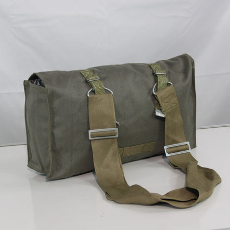 Genuine Surplus East European Vintage Army Side Bag Canvas Khaki Olive  (3412)