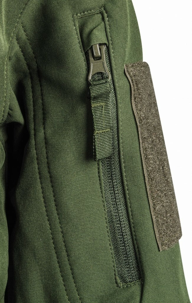 Highlander Tactical Hooded Softshell Jacket Water Resistant  Army Camo green