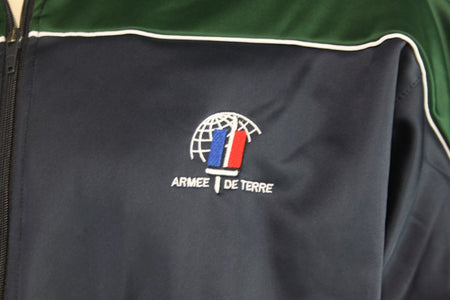 French Army Tracksuit Jacket Top Genuine Surplus Navy Green (2170)