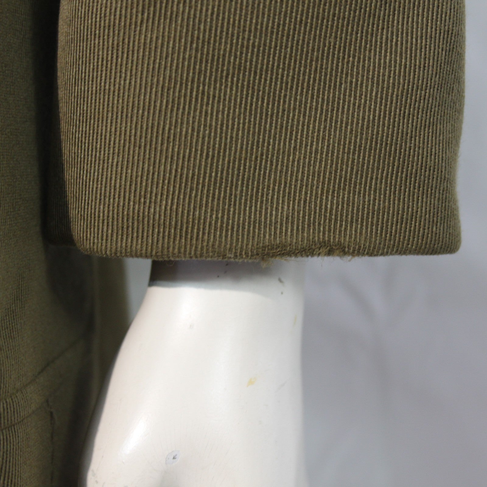 Uniform Dress Jacket Genuine Surplus French Army Heavy Olive 40" Chest (3497)