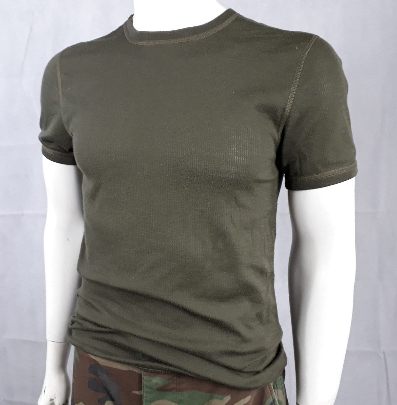 Genuine Surplus Austrian Army Stretch Fit T-Shirt Olive / Grey