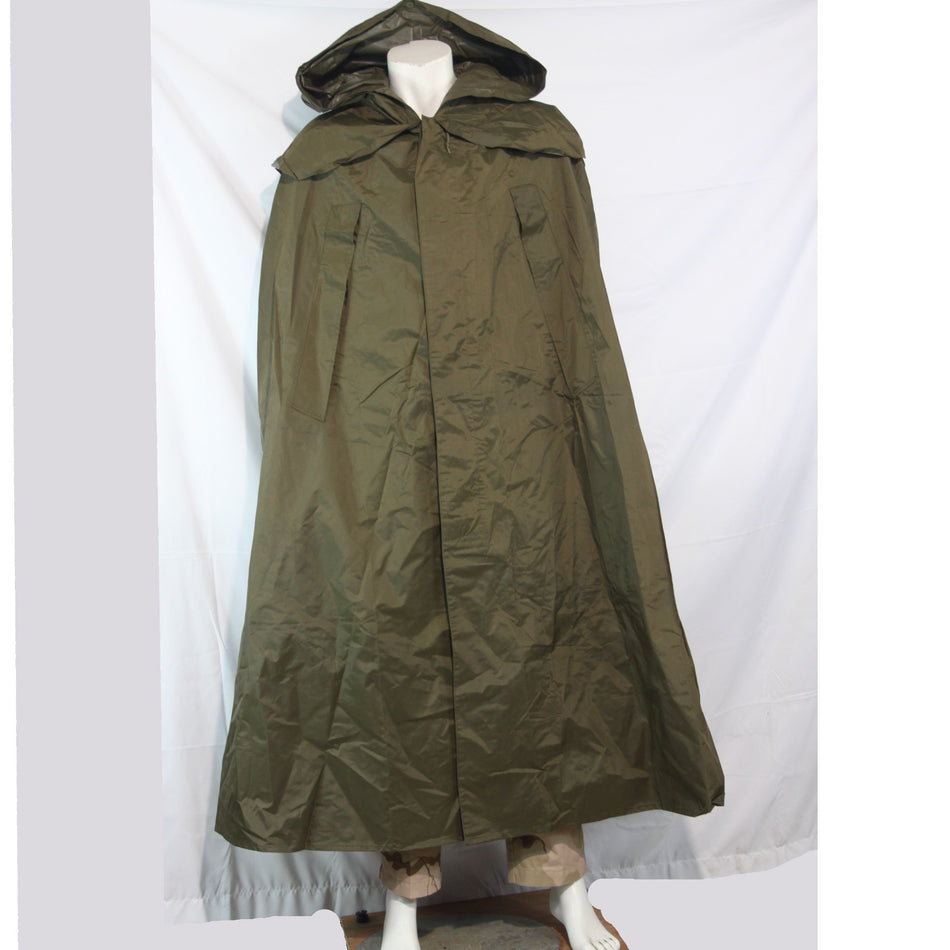 Cloak / Poncho Czech Military Guards Army Waterproof Olive 38-40" (3861)
