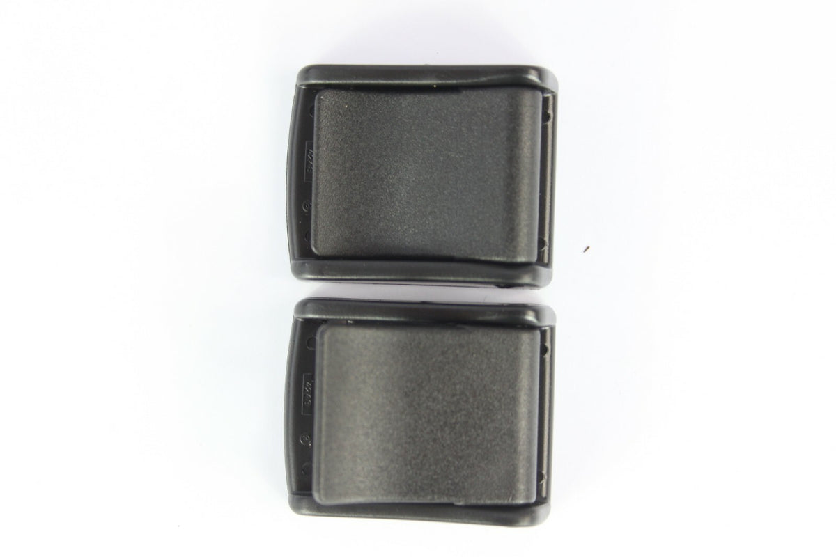 Cam Buckles Black Clip Plastic Waist Belt Rucksacks Straps Replacement 50mm