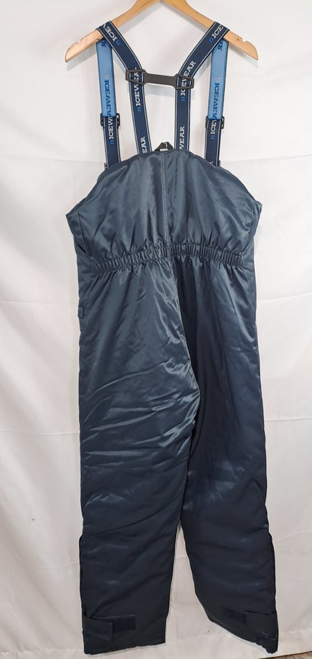 Icewear Ski Salopettes Padded Thermal Over Trousers Blue Cold Weather (2778)