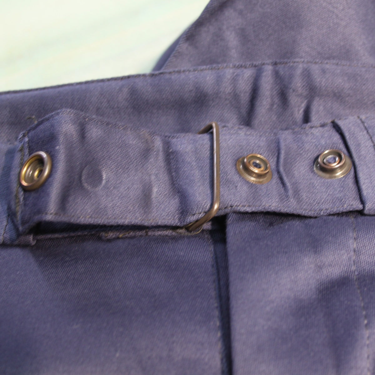 Genuine Surplus French Military Work Trousers Navy Blue G1 (3637)