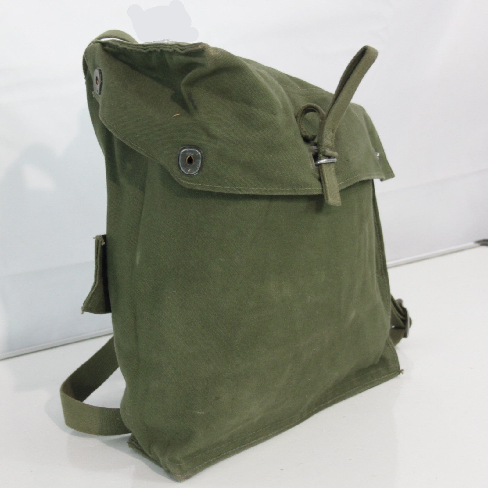 Genuine Surplus Swedish Military Side Bag Canvas Modified (3396)