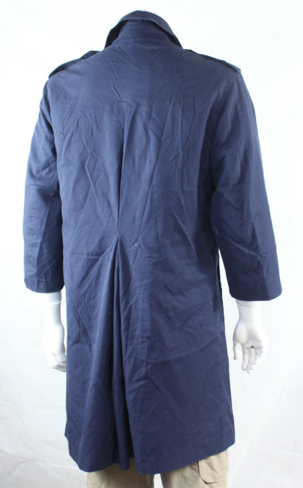 Genuine Surplus French Army Raincoat Mac overcoat 33" Chest Short (617)
