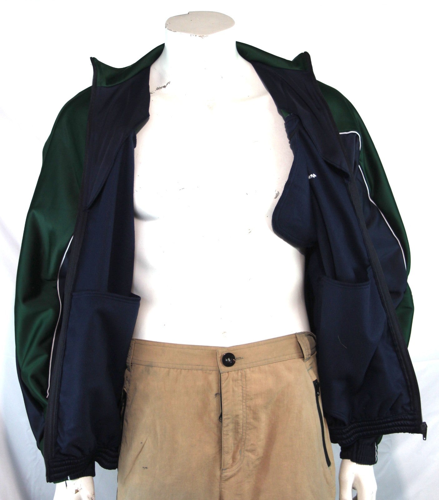 French Army Tracksuit Jacket Top Genuine Surplus Navy Green (2170)