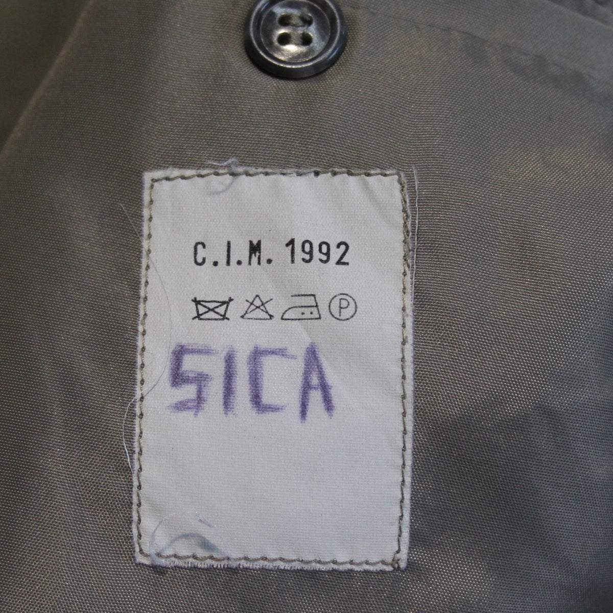 Genuine Surplus French Army Beige Ike Style Jacket Grade 2 38" Chest (3482)
