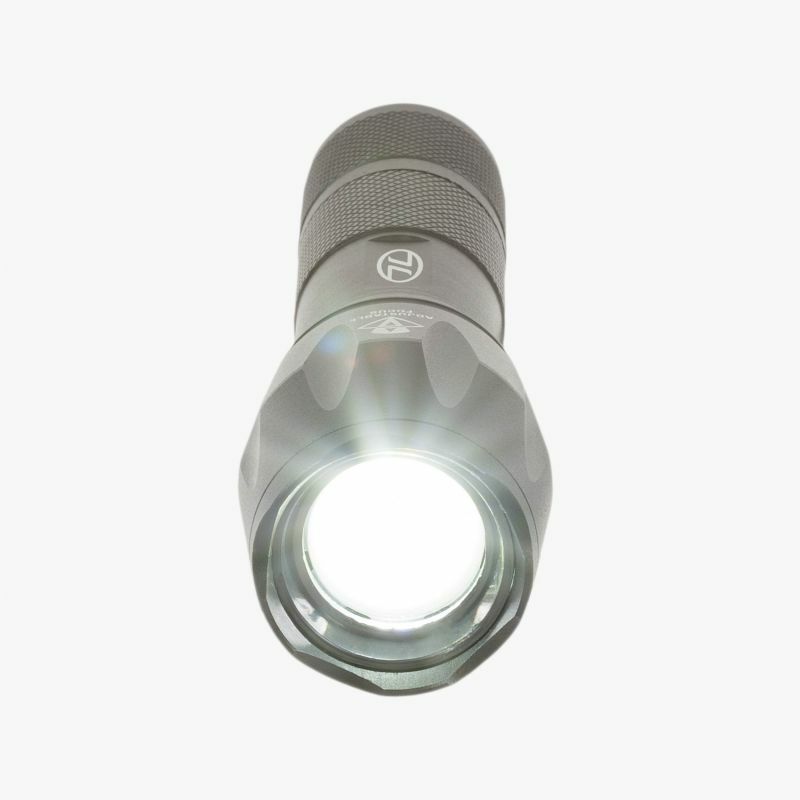 Highlander Orion 280 Zoom Torch Aluminium Compact Body White Beam Hiking