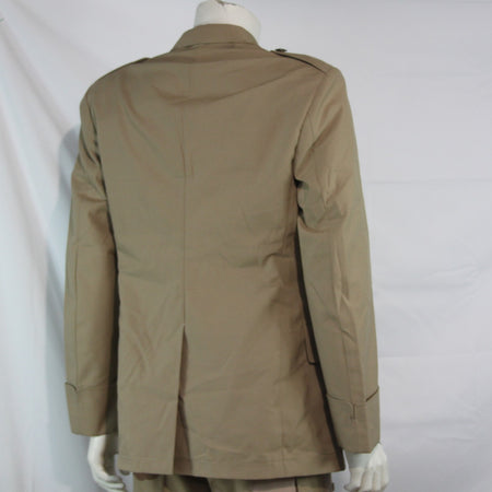 1990's French Army Dress Jacket Genuine Surplus Sand Beige Uniform (4017)